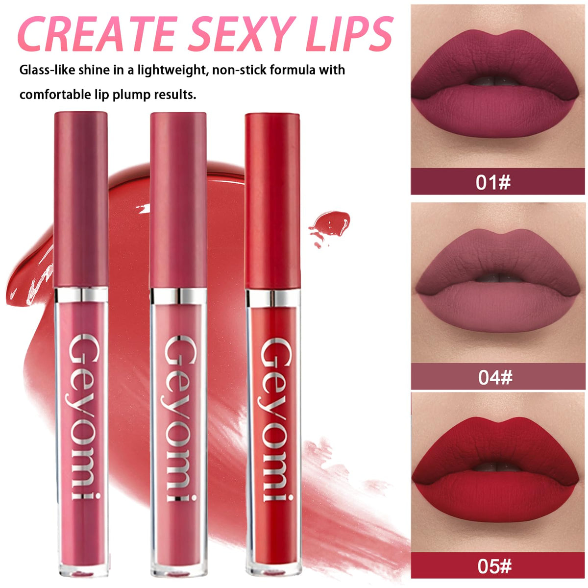 Geyomi makeup brush and sponge included in kit