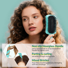 GFDCK Curl Defining Brush compact size for travel