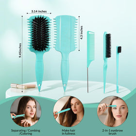 GFDCK Curl Defining Brush packaging display