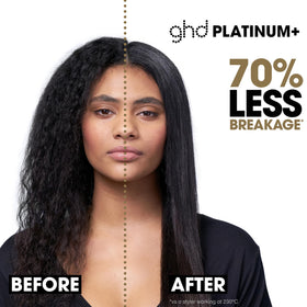 ghd Platinum+ Styler with heat-resistant plate guard