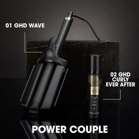 ghd Wave Triple Barrel Hair Waver ergonomic design close-up
