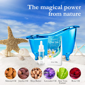 Gift note card included with Saint Roy Spa Gift Basket