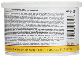 GIGI All Purpose Hard Wax application scene on skin