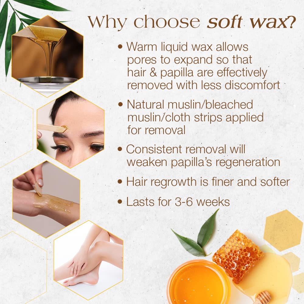 GIGI All Purpose Honee Soft Wax in travel bag