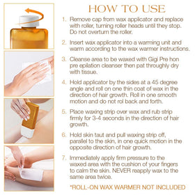 GIGI All Purpose Honee Wax with application tools