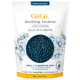 GIGI Azulene Hard Wax Beads 32 oz front view