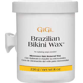 GIGI Brazilian Bikini Wax Microwave Formula 8 oz front view