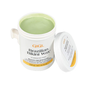 GIGI Brazilian Bikini Wax Microwave Formula 8 oz with tools
