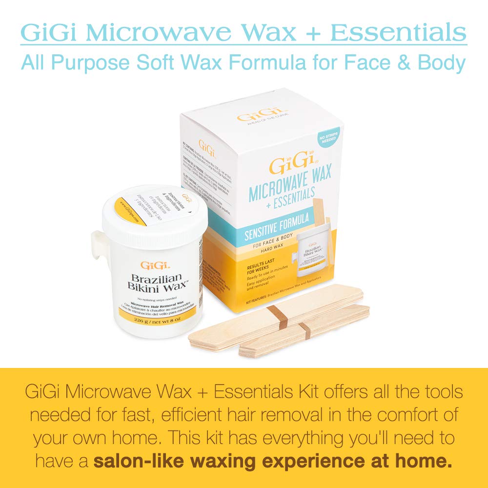 GIGI Brazilian Bikini Wax results on skin