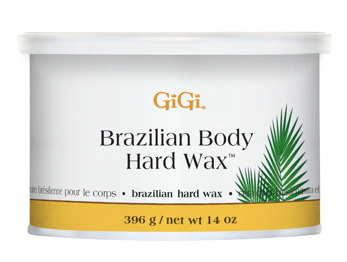 GIGI Brazilian Body Hard Wax 14 oz container front view