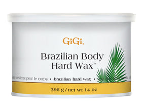 GIGI Brazilian Body Hard Wax 14 oz container front view