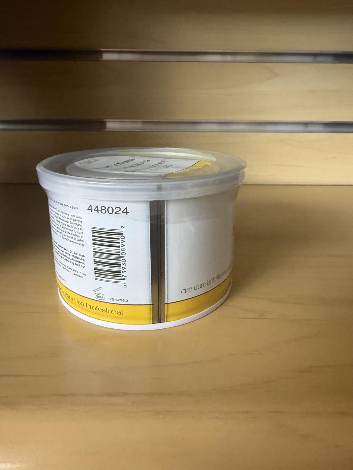 GIGI Brazilian Body Hard Wax being used at home