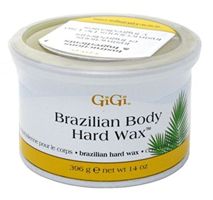 GIGI Brazilian Body Hard Wax front view, pack of 3
