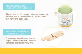 GIGI Brazilian Wax in microwave for melting