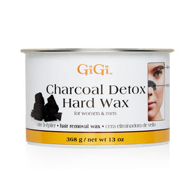 GIGI Charcoal Detox Facial Hard Wax 13 oz can front view