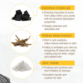 GIGI Charcoal Detox Facial Hard Wax with tools