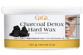 GiGi Charcoal Detox Hard Wax 5 oz front view