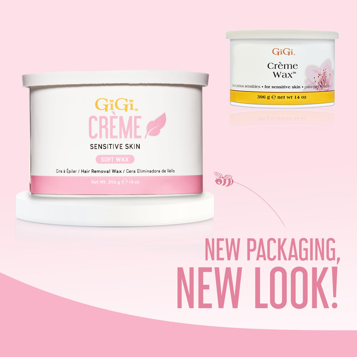 GIGI Crème Wax packaging and lid