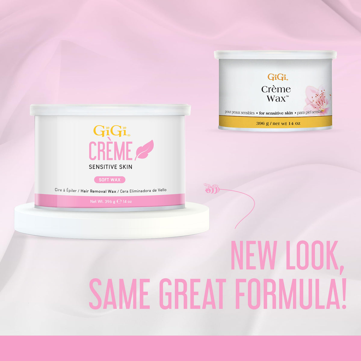 GIGI Crème Wax used in a salon setting