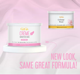 GIGI Crème Wax used in a salon setting