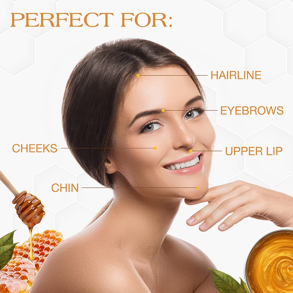GIGI Facial Honee Wax in a beauty setup