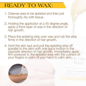 GIGI Hemp Wax Microwave 7.6 oz close-up of wax consistency
