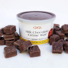 GIGI Milk Chocolate Crème Wax with cocoa seed extract benefits