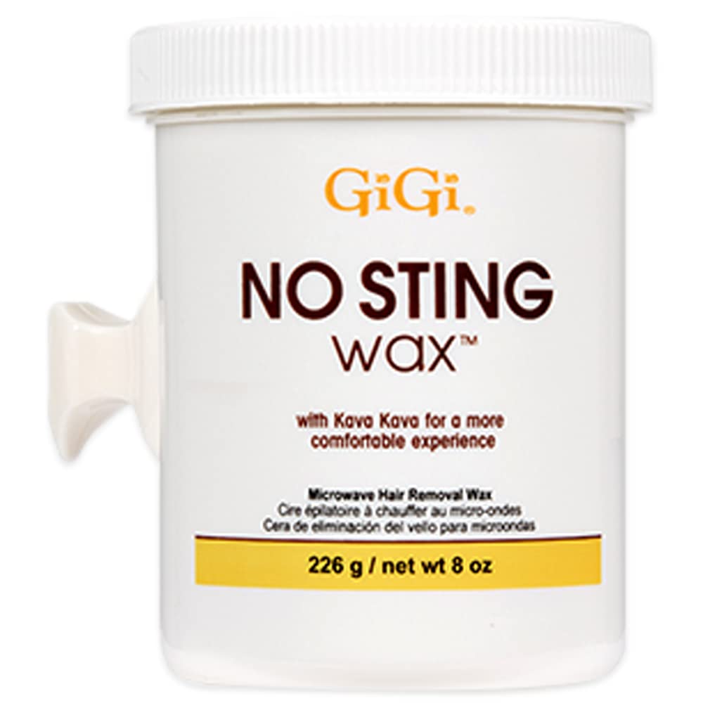 GIGI No Sting Wax 8 oz front view with packaging