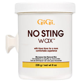 GIGI No Sting Wax 8 oz front view with packaging