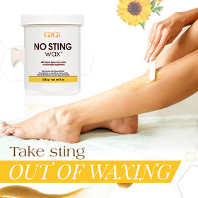 GIGI No Sting Wax 8 oz in a microwave setting