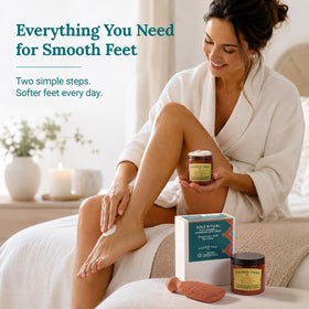 GILDEN TREE Foot Cream 8oz jar with ingredients listed