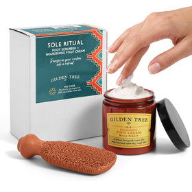 GILDEN TREE Pumice Stone and Foot Cream Kit front view