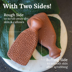 GILDEN TREE Pumice Stone smooth side detail