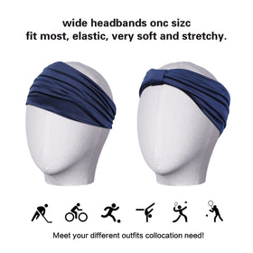 GiLi headbands displayed on a workout mat