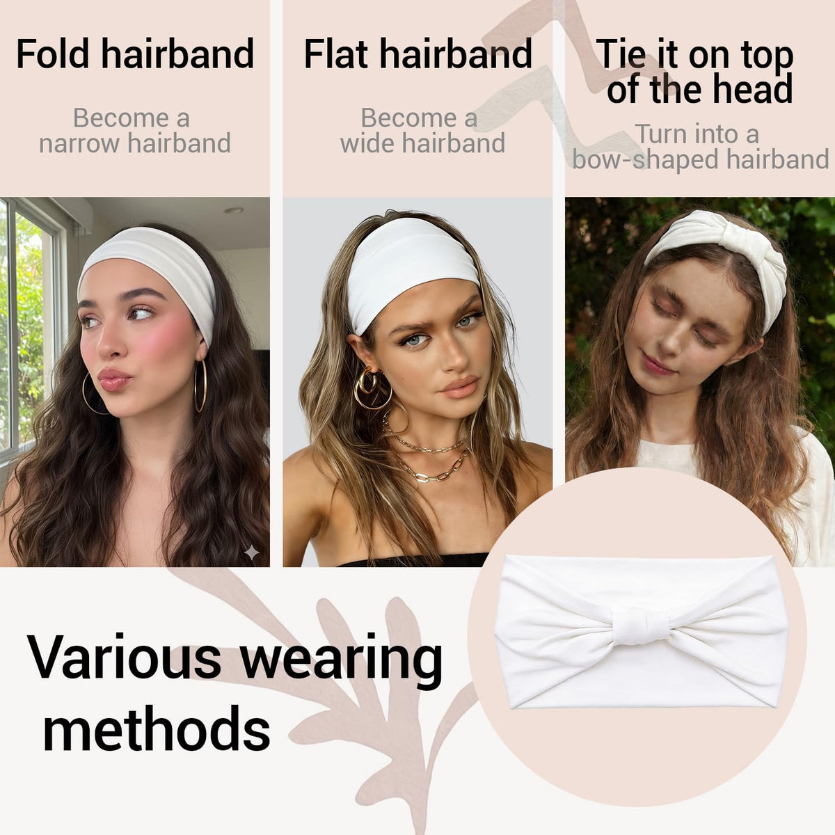 GiLi headbands in a variety of colours and patterns