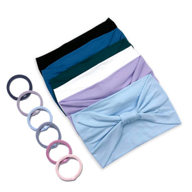 GiLi headbands with various stylish designs showcased