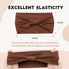 GiLi thick stretchy headband front view