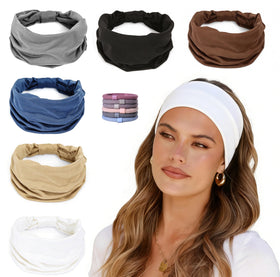 GiLi wide headbands for women in assorted colours