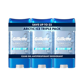Gillette Antiperspirant Deodorant clear gel front view