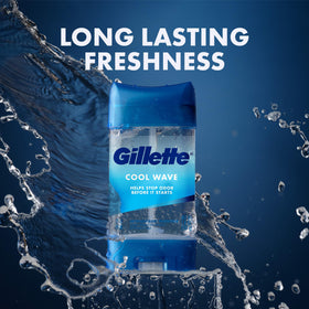 Gillette Antiperspirant Deodorant for Men clear gel formula