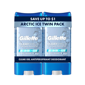 Gillette Antiperspirant Deodorant for Men front view with Arctic Ice scent