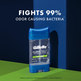 Gillette Antiperspirant Deodorant in use on skin
