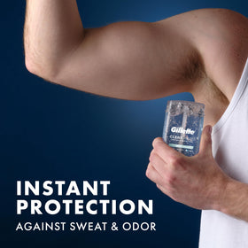 Gillette Antiperspirant Deodorant with Arctic Ice scent label
