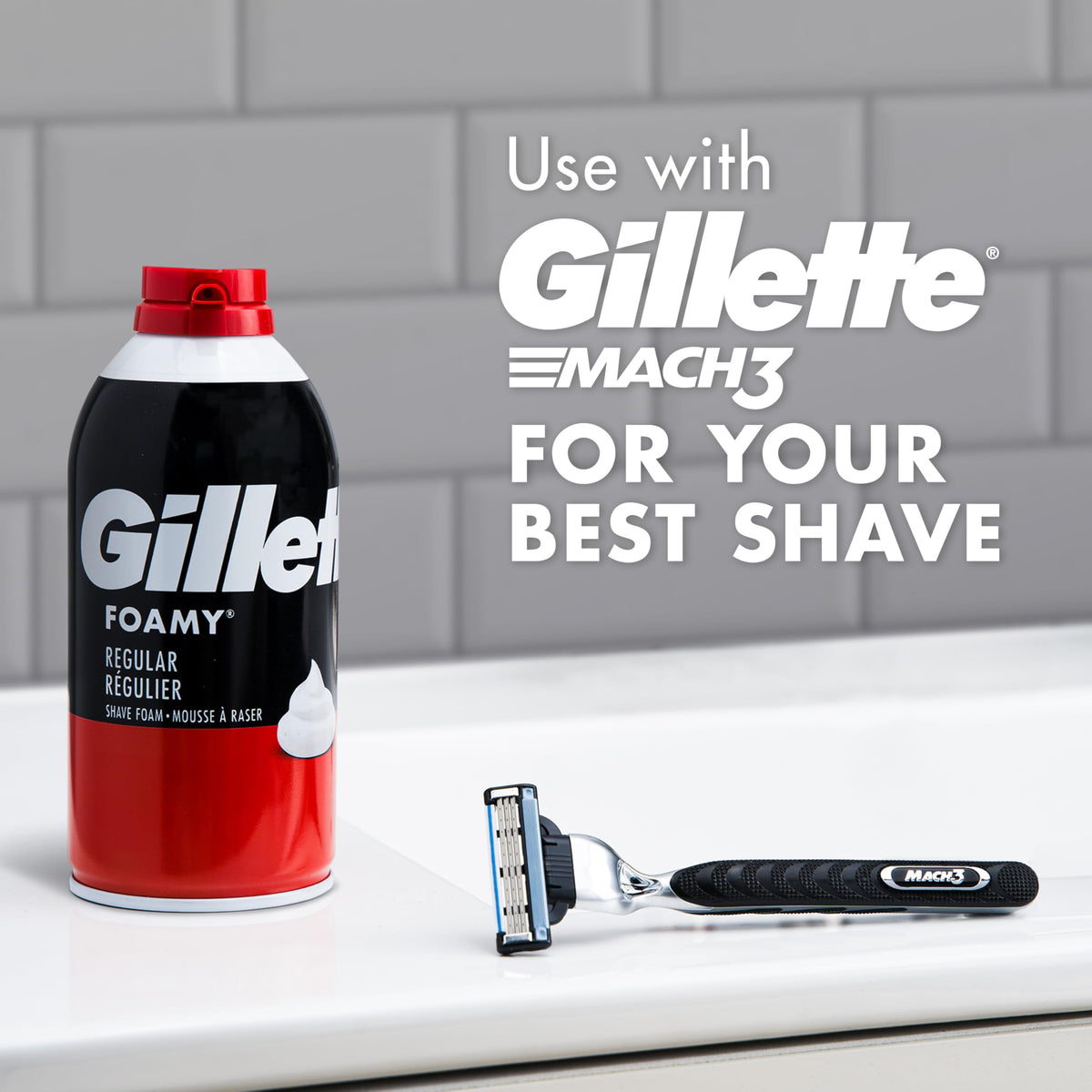 Gillette Foamy Regular Shaving Cream ingredients list