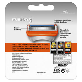Gillette Fusion 5 Blades in bathroom setting