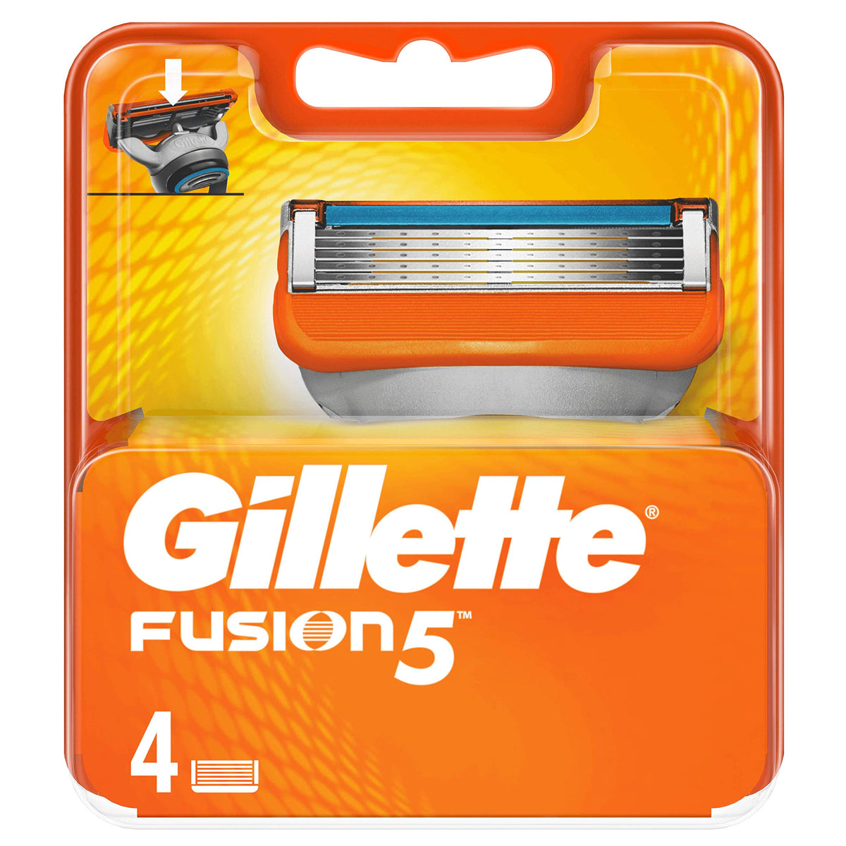 Gillette Fusion 5 Blades replacement pack front view