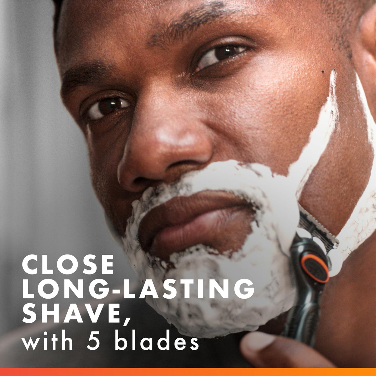 Gillette Fusion5 Power razor blade refills displayed with handle