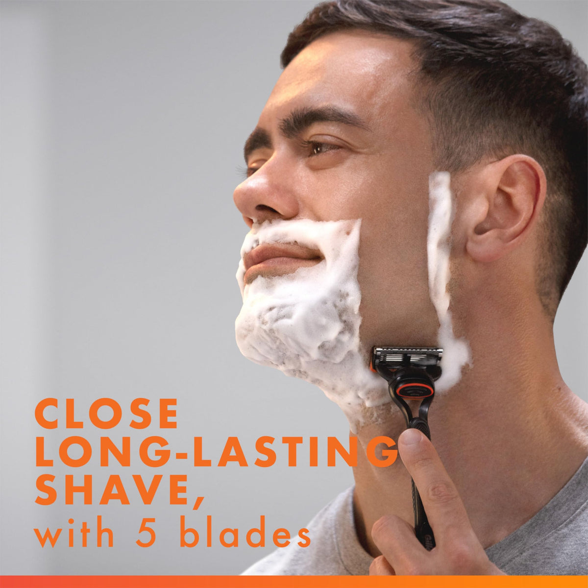 Gillette Fusion5 precision trimmer on the back of the razor