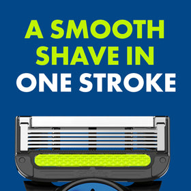 Gillette Labs NFL Cowboys Edition Razor in use