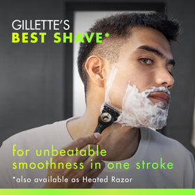 Gillette Labs razor handle showing 2D FlexDisc technology